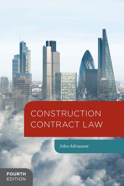 John Adriaanse Adriaanse Construction Contract Law