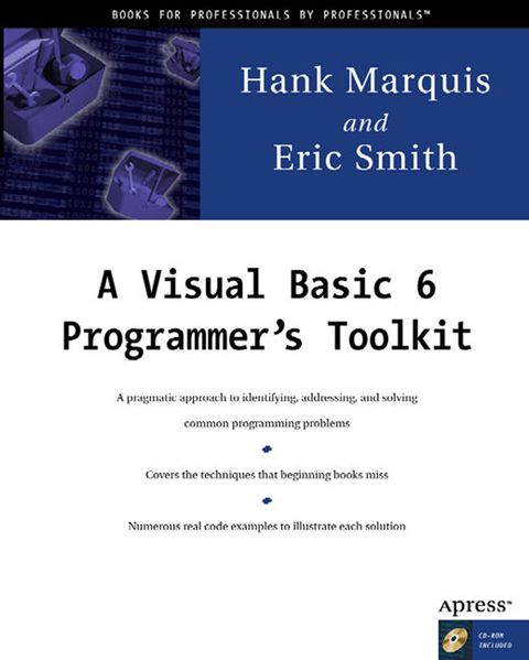 Hank Marquis Eric Smith Marquis A Visual Basic 6 Programmer's Toolkit