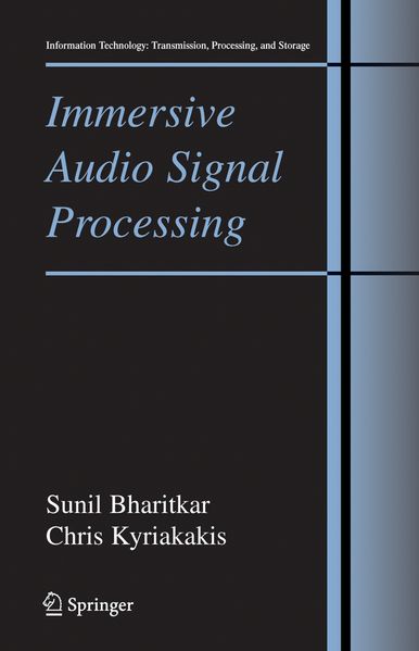 Sunil Bharitkar Chris Kyriakakis Bharitkar Immersive Audio Signal Processing