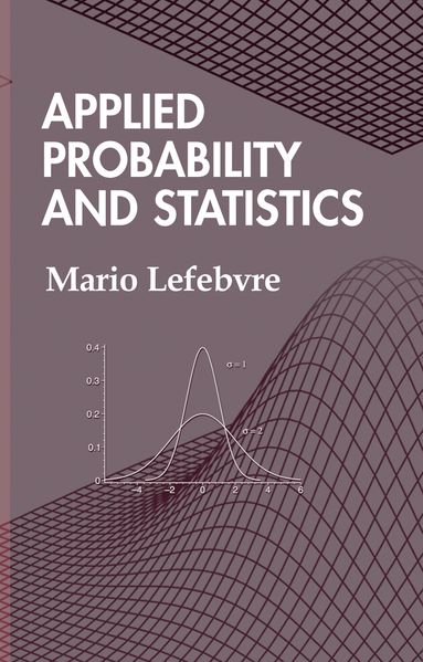 Mario Lefebvre Lefebvre Applied Probability and Statistics