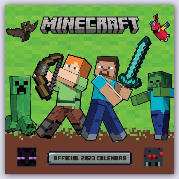   Minecraft 2023 – Wandkalender