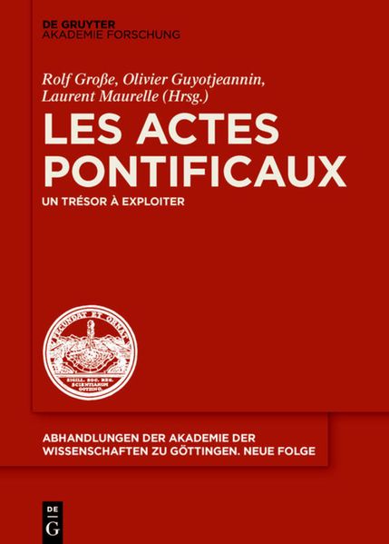  Große Les actes pontificaux