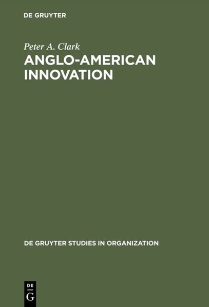 Peter A. Clark Clark Anglo-American Innovation