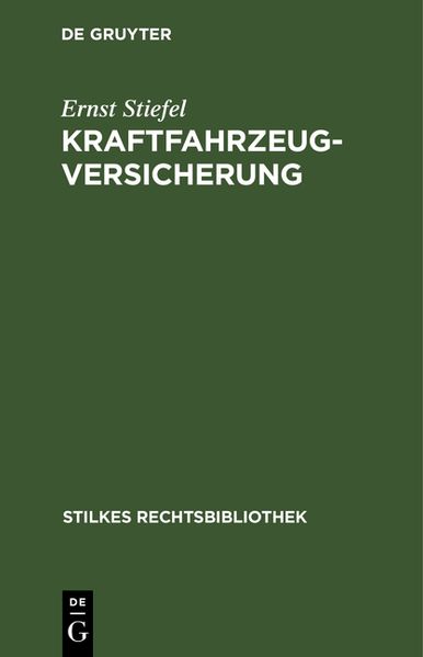 Ernst Stiefel Stiefel Kraftfahrzeugversicherung