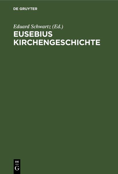 Schwartz Eusebius Kirchengeschichte