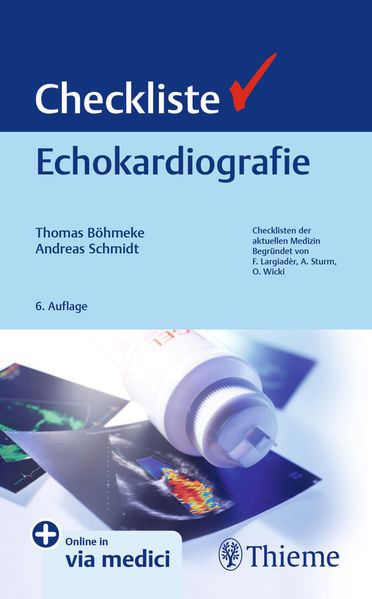 Andreas Schmidt Thomas Böhmeke Schmidt Checkliste Echokardiografie
