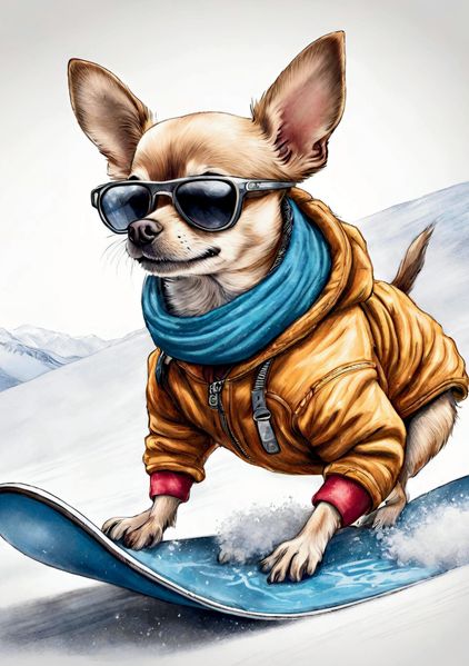 Beau Barkside Barkside Hund Notizbuch Chihuahua Weihnachten Snowboarden mit 55 motivierenden Zitaten Lebensweisheiten und Hundeliebe Lustiges Geschenk Winterzeit zum Wichteln Nikolaus Jungen Männer Mitarbeiter Kollegen