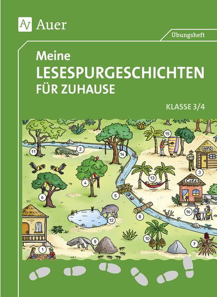 Sandra Blomann Sven Rook Anke Zöh Blomann Meine Lesespurgeschichten für Zuhause - Klasse 3/4