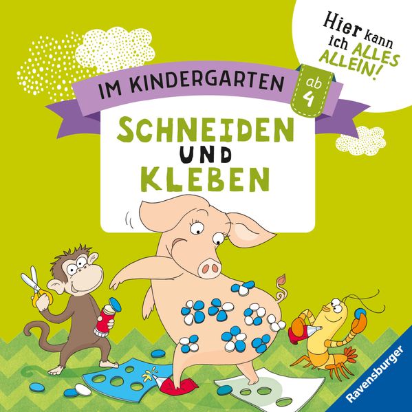Kirstin Jebautzke Jebautzke Im Kindergarten: Schneiden und Kleben