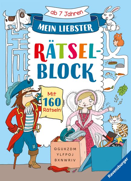  Regan Mein liebster Rätselblock ab 7 Jahren