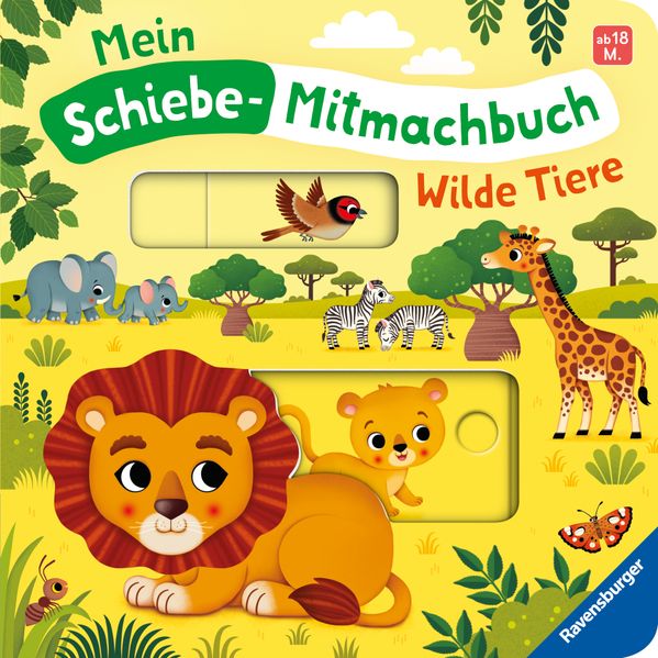 Bernd Penners Iossa Mein Schiebe-Mitmachbuch - Wilde Tiere