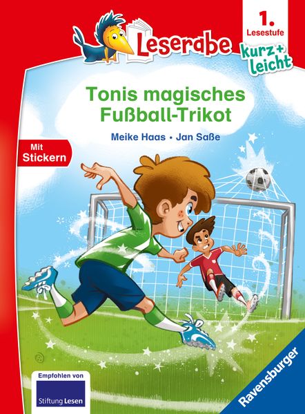 Meike Haas Haas Leserabe 1. Lesestufe Kurz und leicht - Tonis magisches Fußball-Trikot