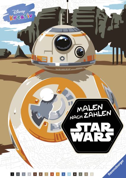  The Walt Disney Company Disney kreativ: Star Wars™ Malen nach Zahlen