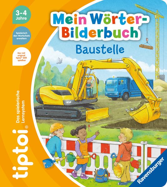 Sandra Grimm Grimm tiptoi® Mein Wörter-Bilderbuch - Baustelle