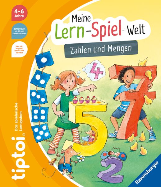 Heike Tober Tober tiptoi® Meine Lern-Spiel-Welt - Zahlen und Mengen