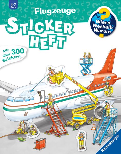  Kockmann Wieso? Weshalb? Warum? Stickerheft - Flugzeuge