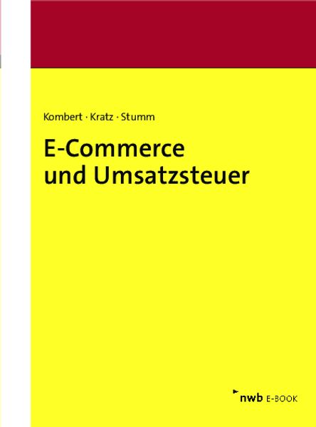 Sounia Kombert Sebastian Kratz Nicole Stumm Kombert E-Commerce und Umsatzsteuer