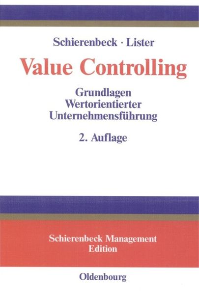 Henner Schierenbeck Michael Lister Schierenbeck Value Controlling