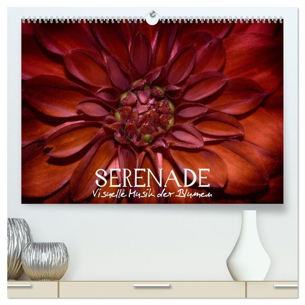 Vronja Photon  Serenade - Visuelle Musik der Blumen (hochwertiger Premium Wandkalender 2026 DIN A2 quer), Kunstdruck in Hochglanz