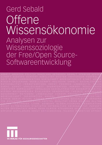 Gerd Sebald Sebald Offene Wissensökonomie