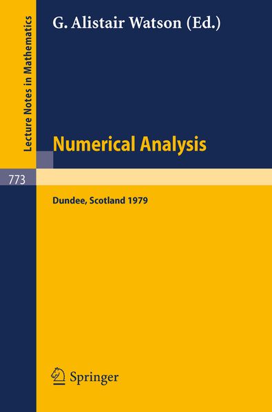  Watson Numerical Analysis