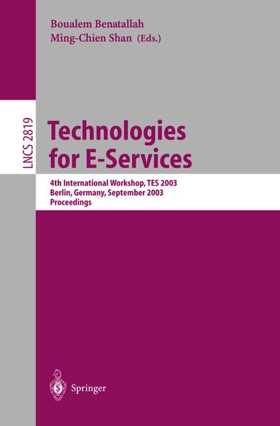  Benatallah Technologies for E-Services