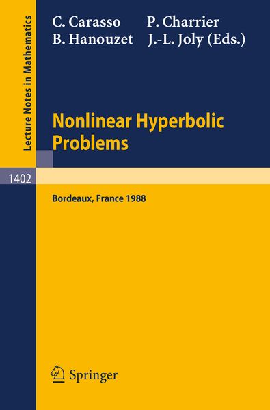  Carasso Nonlinear Hyperbolic Problems
