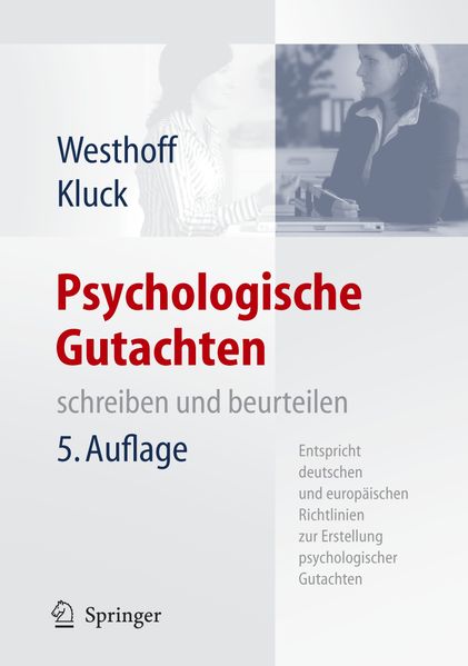 Karl Westhoff Marie-Luise Kluck Westhoff Psychologische Gutachten