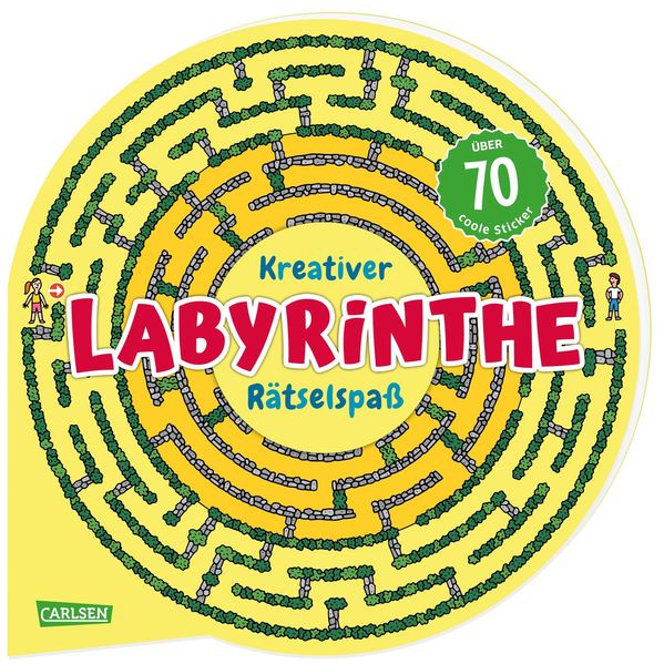 Anton Poitier Poitier Kreativer Labyrinthe-Rätselspaß