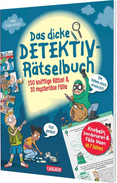 Isabel Große Holtforth Große Holtforth Das dicke Detektiv-Rätselbuch