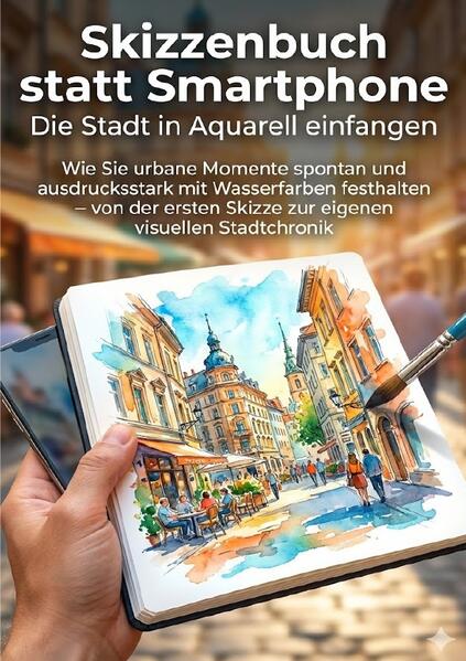 Benedikt Lang Lang Skizzenbuch statt Smartphone: Die Stadt in Aquarell einfangen