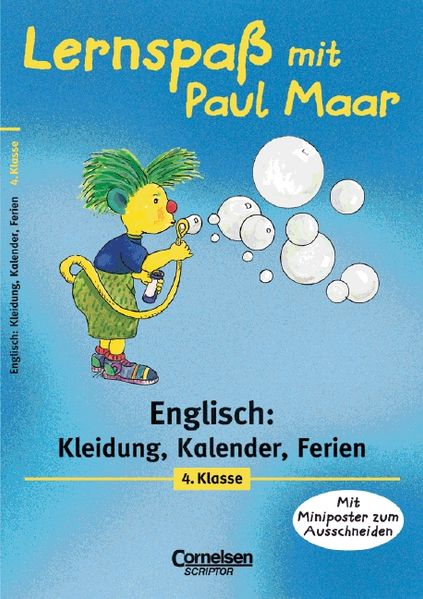 Barbara Ertelt Ludwig Waas Ertelt Lernspaß mit Paul Maar - Englisch / 4. Schuljahr - Kleidung, Kalender, Ferien
