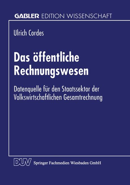  Cordes Das öffentliche Rechnungswesen