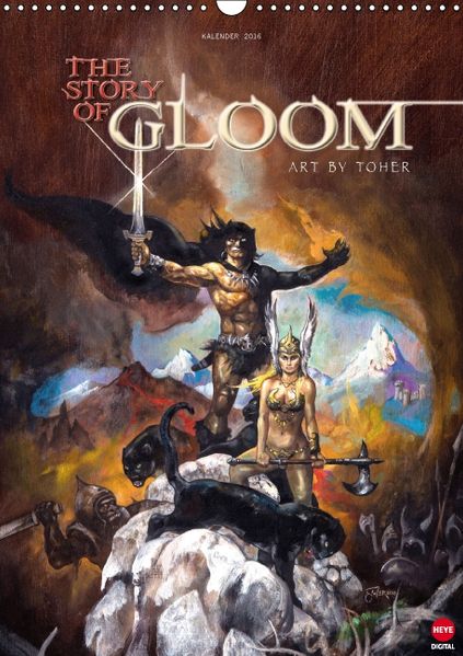 Torsten Hermann Hermann The Story of Gloom (Wandkalender 2016 DIN A3 hoch)