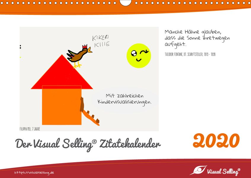Miriam Hamel Hamel Visual Selling® Zitatekalender 2020 (Wandkalender 2020 DIN A3 quer)