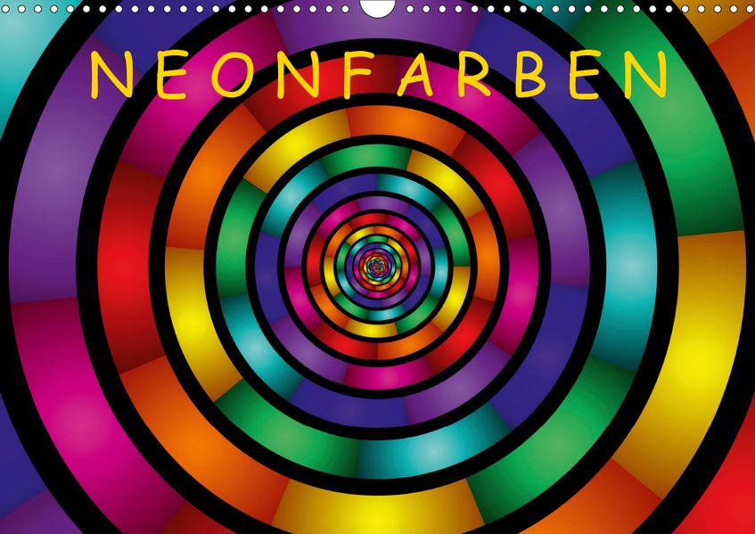 gabiw Art Art Neonfarben (Wandkalender 2021 DIN A3 quer)