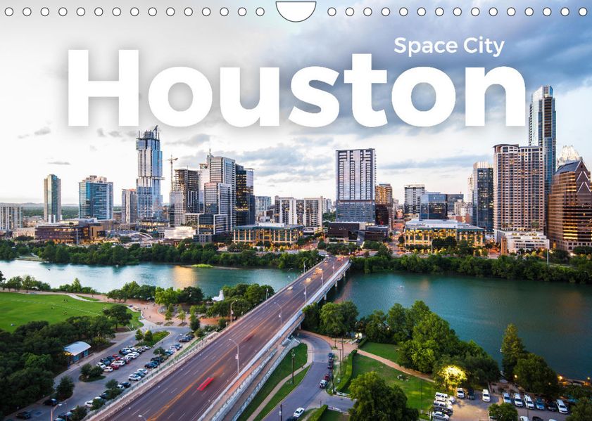 M. Scott Scott Houston - Space City (Wandkalender 2023 DIN A4 quer)