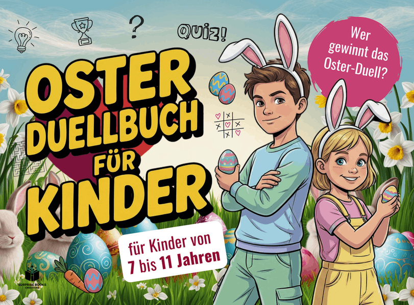 Surprise Books Creations Creations Oster Duellbuch für Kinder
