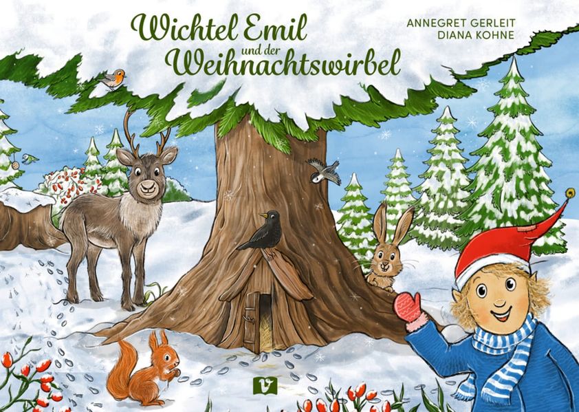 Annegret Gerleit Gerleit Wichtel Emil und der Weihnachtswirbel. Bilderbuch
