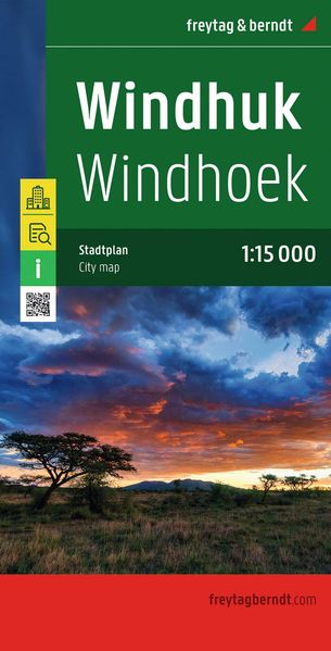   freytag & berndt Stadtplan Windhuk 1:15.000