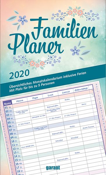   Familienplaner Foral 2020