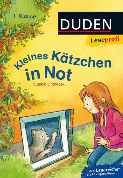 Claudia Ondracek Ondracek Duden Leseprofi – Kleines Kätzchen in Not, 1. Klasse