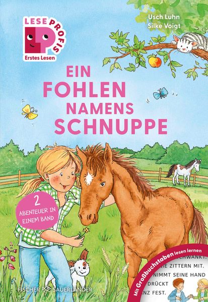 Usch Luhn Luhn Leseprofis – GROSSBUCHSTABEN: EIN FOHLEN NAMENS SCHNUPPE, 1. Klasse