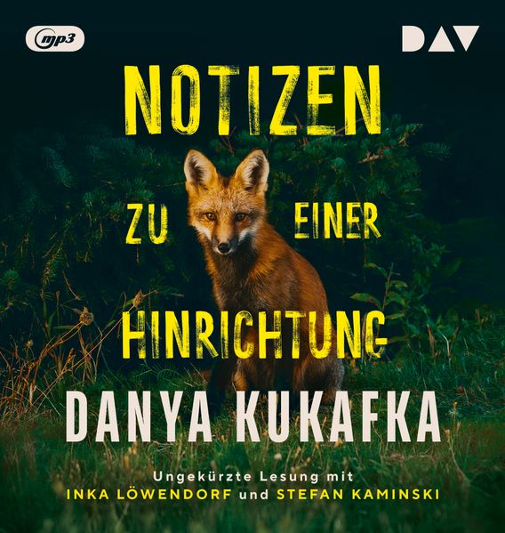 Danya Kukafka Kukafka Notizen zu einer Hinrichtung