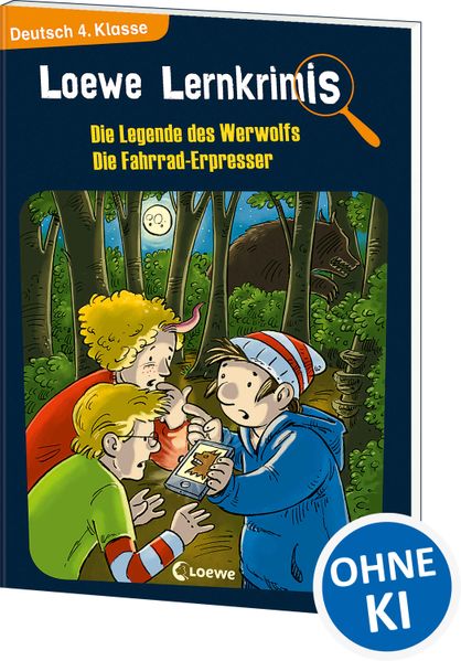 Annette Neubauer Neubauer Loewe Lernkrimis - Die Legende des Werwolfs / Die Fahrrad-Erpresser