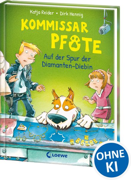 Katja Reider Reider Kommissar Pfote (Band 2) - Auf der Spur der Diamanten-Diebin