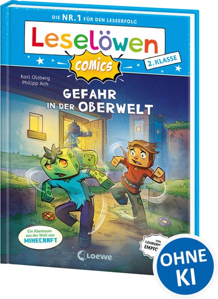 Karl Olsberg Olsberg Leselöwen Comics 2. Klasse - Gefahr in der Oberwelt