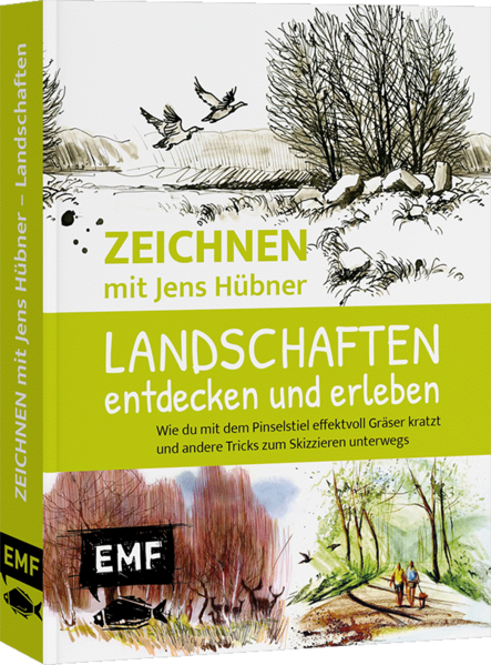 Jens Hübner Hübner Zeichnen mit Jens Hübner: Landschaften entdecken und erleben