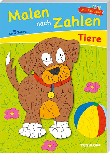  Schmidt Malen nach Zahlen Tiere. Ab 5 Jahren