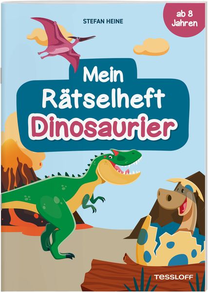Stefan Heine Heine Mein Rätselheft Dinosaurier. Ab 8 Jahren